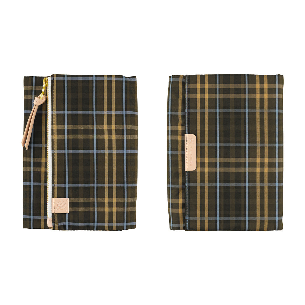 Hobonichi Techo A6 Cover Tragen: Bitter Plaid
