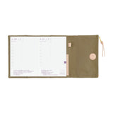 Hobonichi Techo A6 Cover Tragen: Bitter Plaid