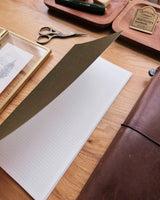 Sarica Studio Olive Green Notebook (Standard TN Size)