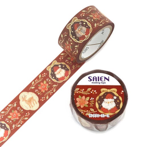 Cinta washi de Papá Noel