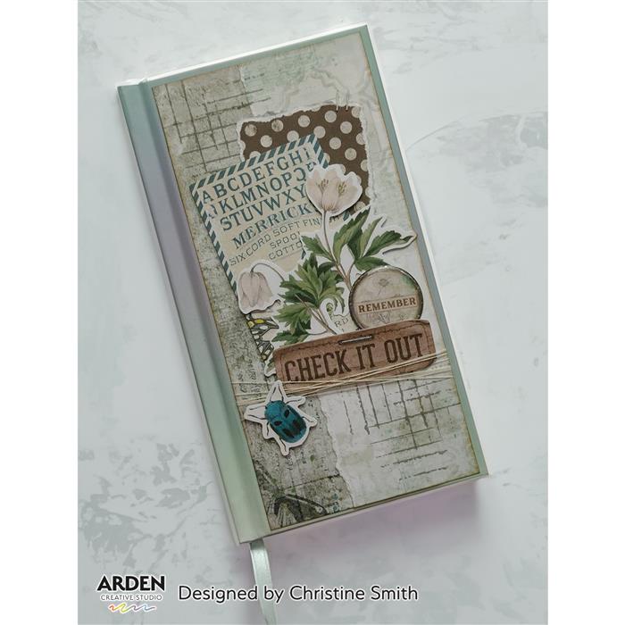 Arden Creative Studio Maker Series Timeless Quatrefoil 6in x 8in Stencil