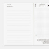Hobonichi Techo 2027 English Planner Book - A6