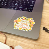 PaperaicaShop Garden of Flowers Vinyl Sticker