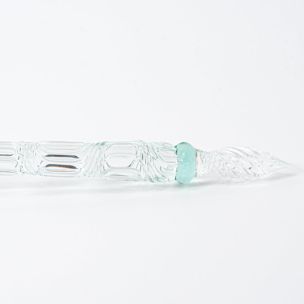 Pink Goldfish Glass Dip Pen