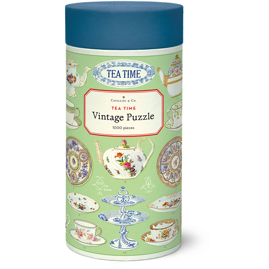 Cavallini & Co 1,000 Piece Puzzle - Tea Time
