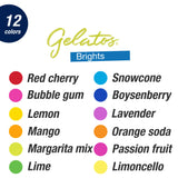 Gelatos, Brights - 15-Piece Set