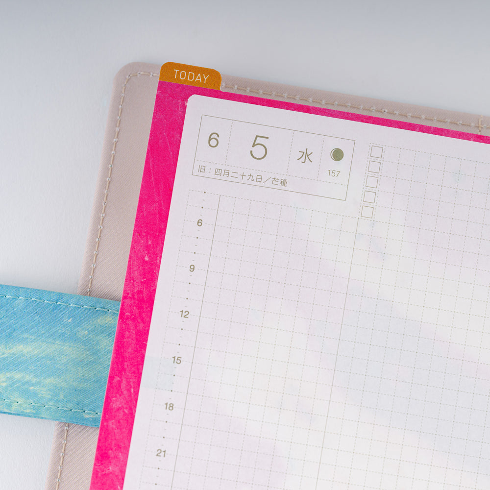 Tablero de lápices Hobonichi para A6 - Keiko Shibata: Upwind Alpacas
