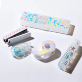 SODA Transparent Masking Tape - Bird (Pink Gold Foil)