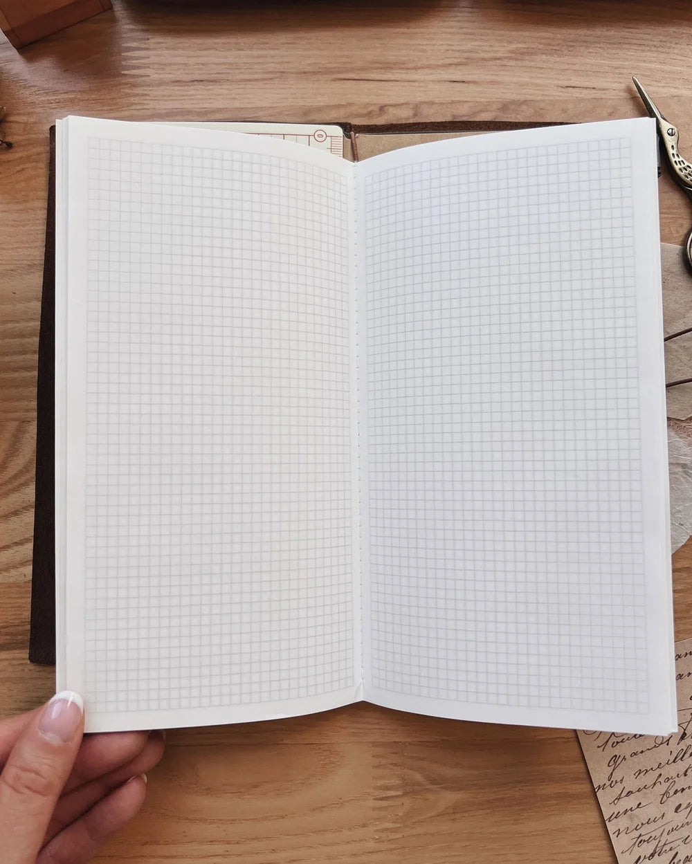 Sarica Studio Olive Green Notebook (Standard TN Size)