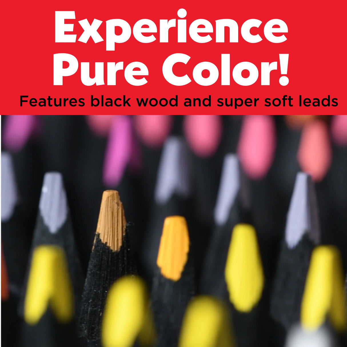 Faber-Castell Black Edition Colored Pencils - Box of 12