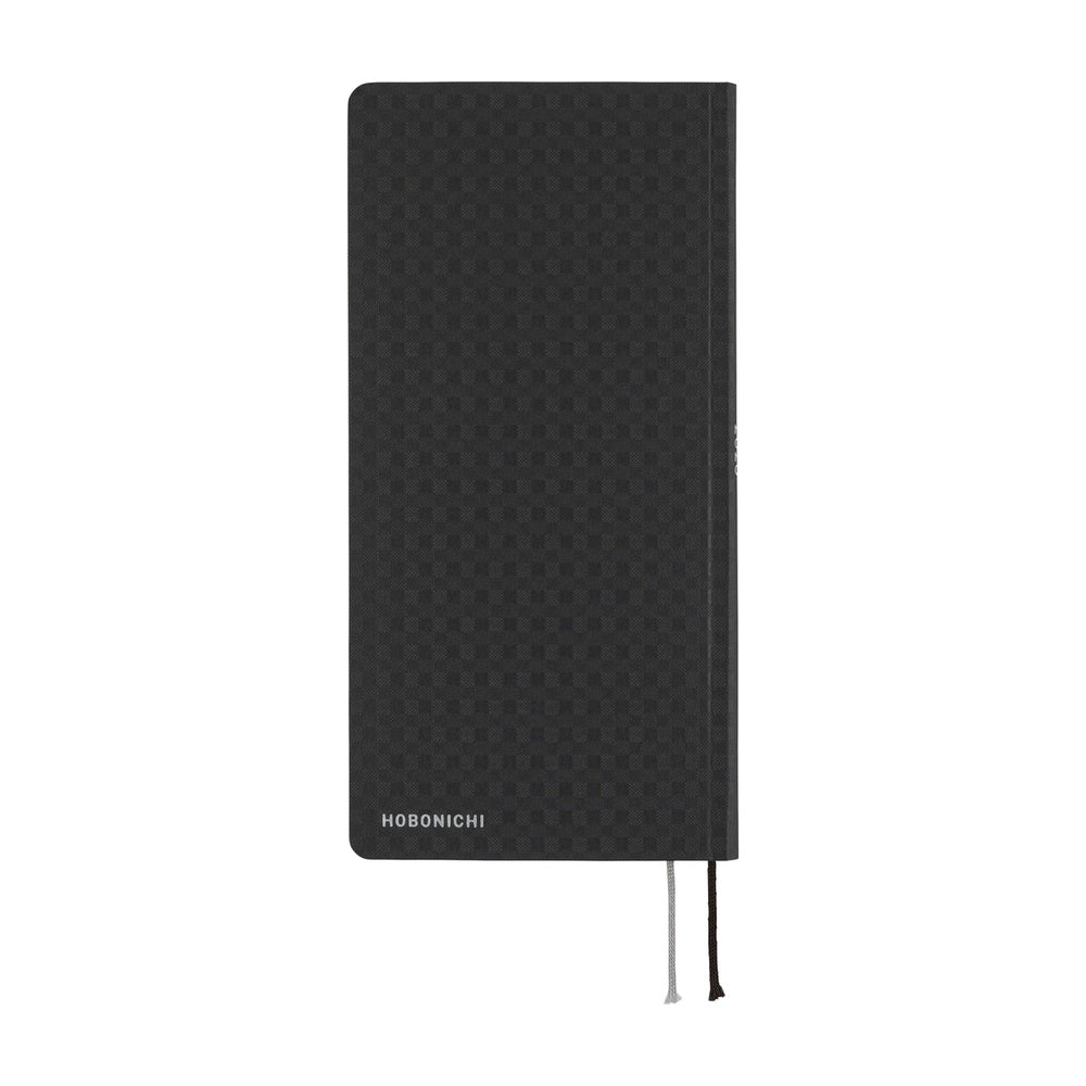 Hobonichi 2026 Spring Weeks Paper Series: Black Gingham [JPN/Tall & Slim/April Start]