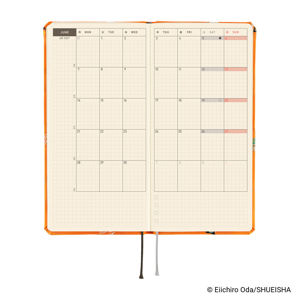 Hobonichi Techo Weeks 2027 - ONE PIECE magazine: Very Very Merry!