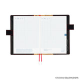 Hobonichi Techo 2026 Cousin A5 Book & Cover - ONE PIECE magazine Straw Hat Luffy (Black) [JPN/A5/April Start]