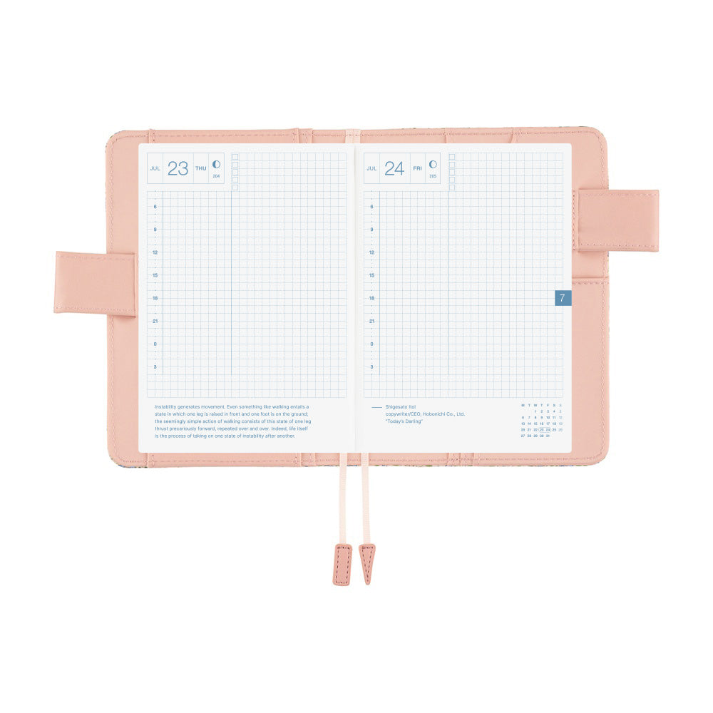 Hobonichi Techo A6 Cover Liberty Fabrics: Sasha Kiora