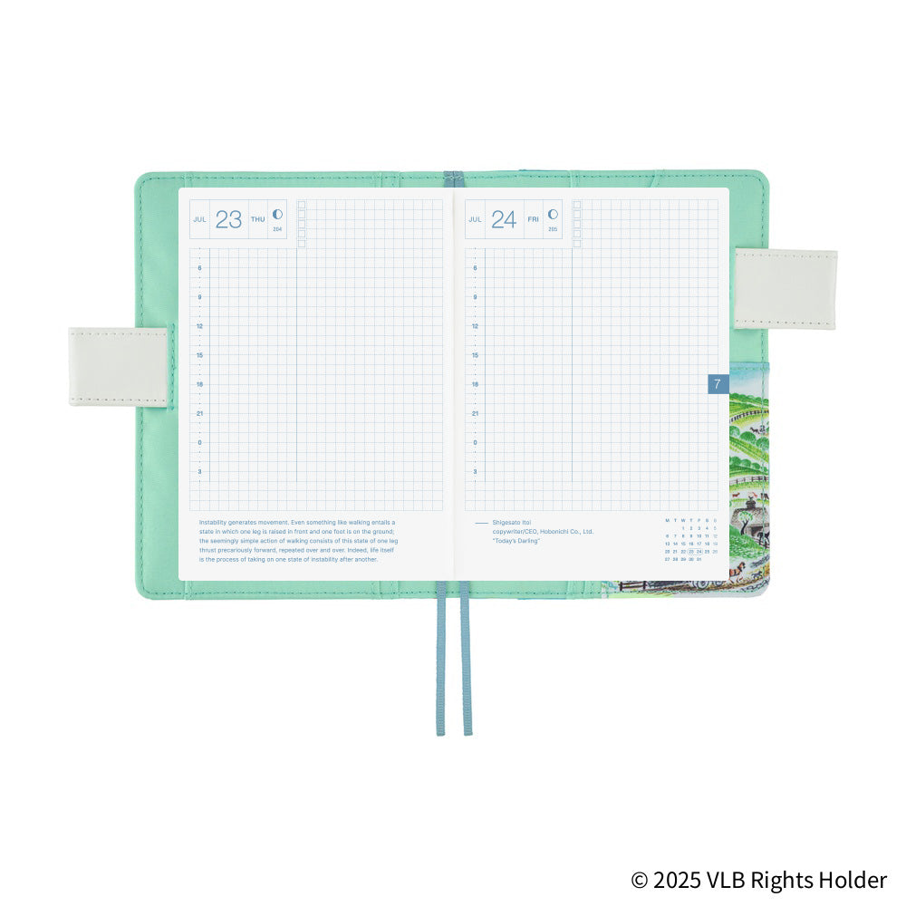 Hobonichi Techo A6 Cover - Virginia Lee Burton: The Little House