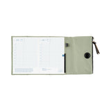 Hobonichi Techo A6 Cover Tragen: Oakmoss