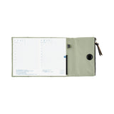 Hobonichi Techo A6 Cover Tragen: Oakmoss