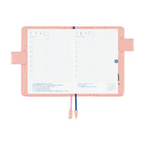 Hobonichi Techo 2026 Original Book & Cover - Candy Stripper: Random Dog & Cat (Pink) [JPY/A6/April Start]