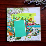 Arden Creative Studio Maker Series Fern Valley 4 in x 6 in Layering Clear Stamp Set