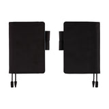 Hobonichi Techo A6 Cover Colors: Black x Clear Blue
