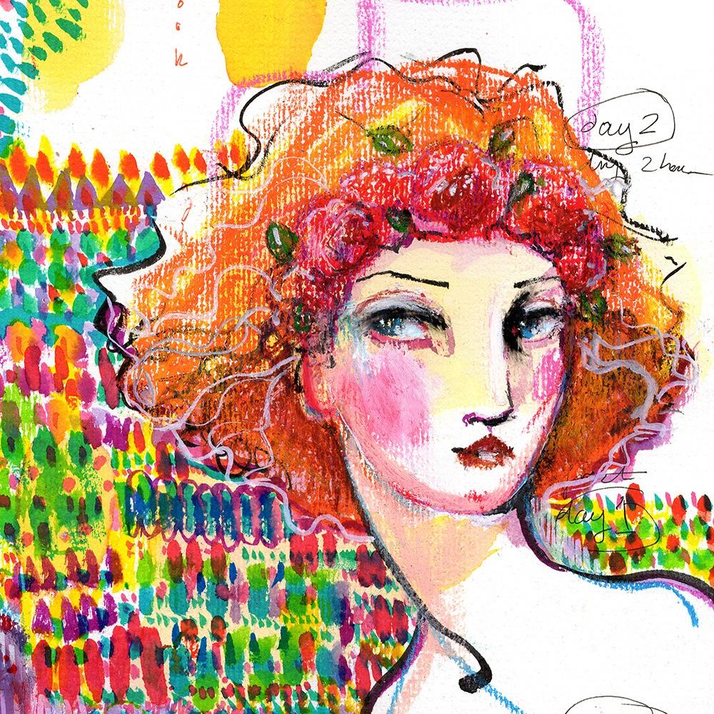 Crayones pastel al óleo Jane Davenport, paquete de 18 