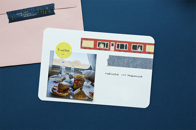 Train Washi Tape