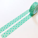 Cinta washi con patrón de ondas 