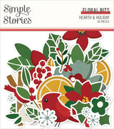 Hearth & Holiday Bits & Pieces Die-Cuts Floral 50/Pkg