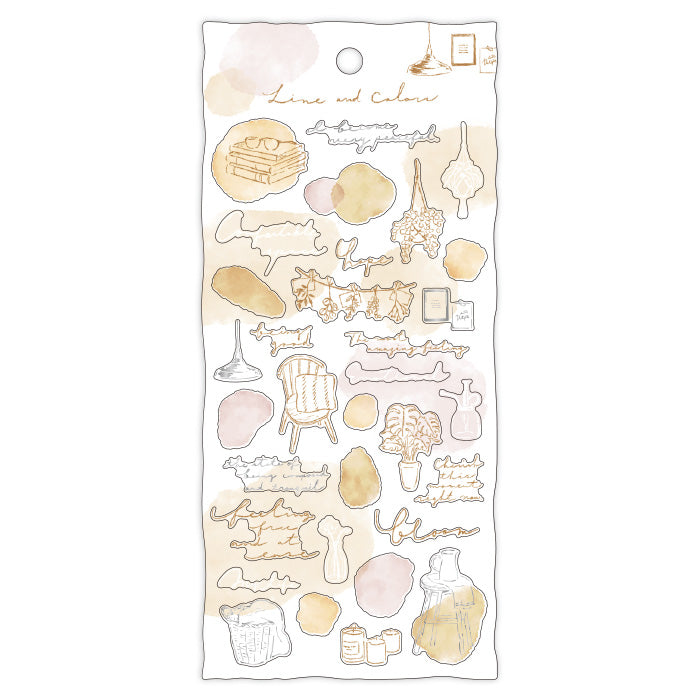 Line & Colors Interior Sticker Mind Wave