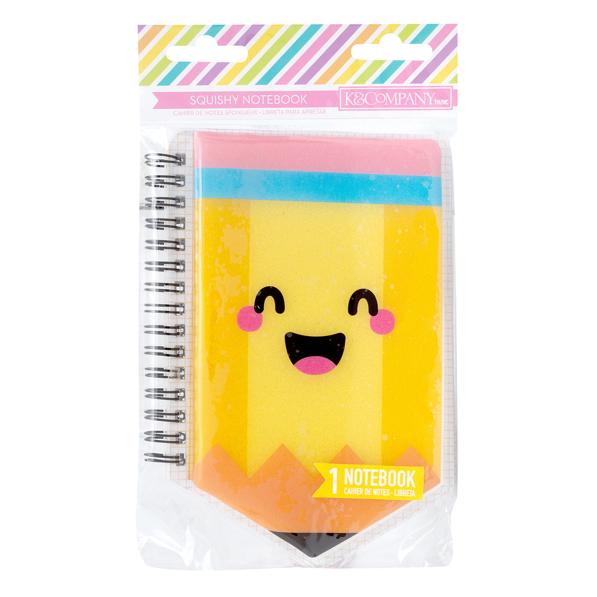 Cuadernos blandos con forma de lápiz