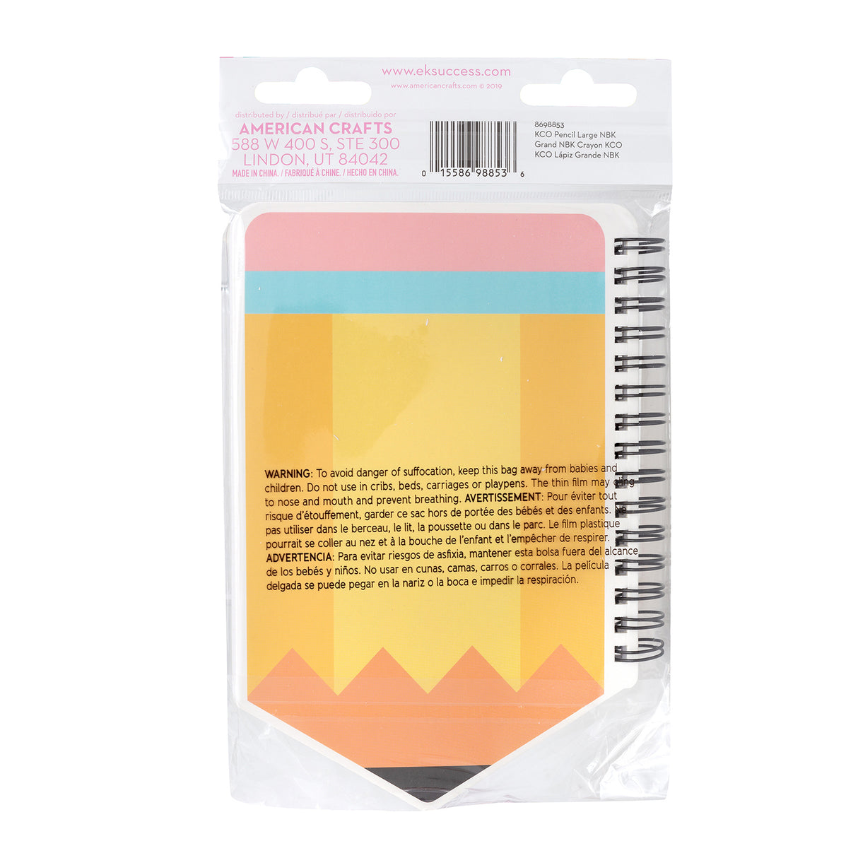 Cuadernos blandos con forma de lápiz