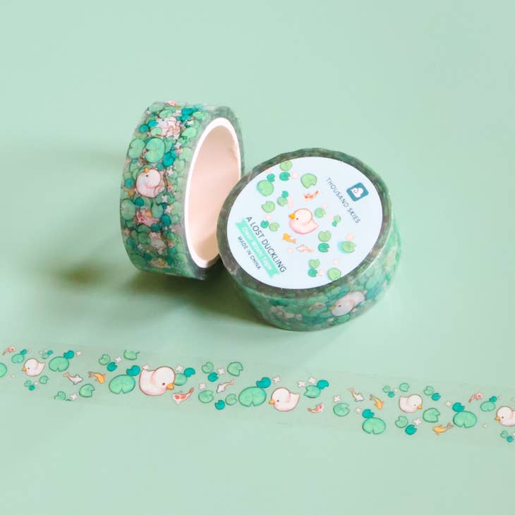 A Lost Duckling Transparent PET Tape