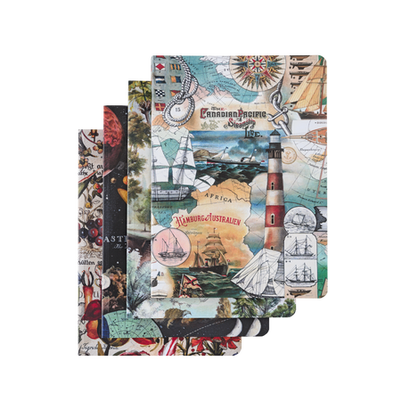 B7 Bomo Soft Bound Journal - Cuaderno marino