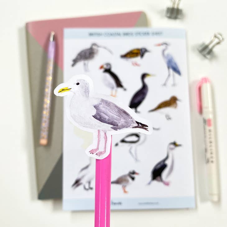 British Coastal Birds Stickers