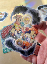 Marika Paz Illustration - Celestial Beings Sticker