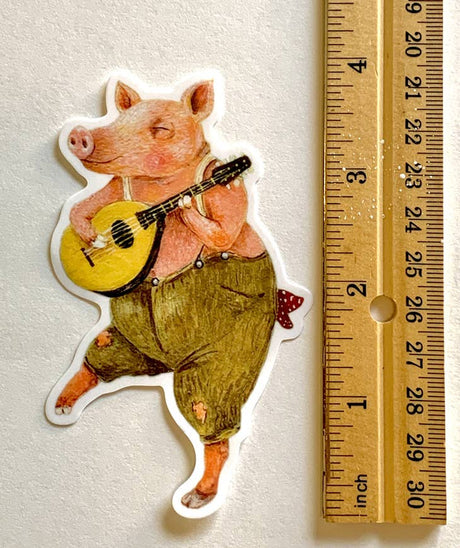 Jahna Vashti - Clarence the Pig Vinyl Sticker