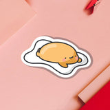 Cute Fried Egg Vinyl Sticker