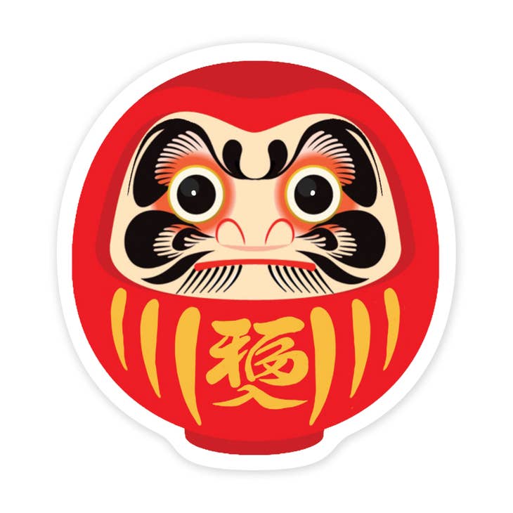 Pegatina de Daruma 