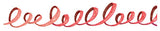 Cinta rizada decorativa Rush 