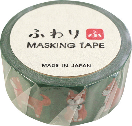 Cinta washi japonesa de Shiba Inu
