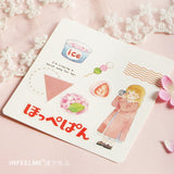 Pegatinas washi con palabras japonesas 