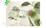 Pegatinas washi flake con palabras 