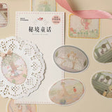 Pegatinas washi con la historia de la infancia (40 piezas) 