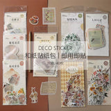 Pegatinas washi con la historia de la infancia (40 piezas) 