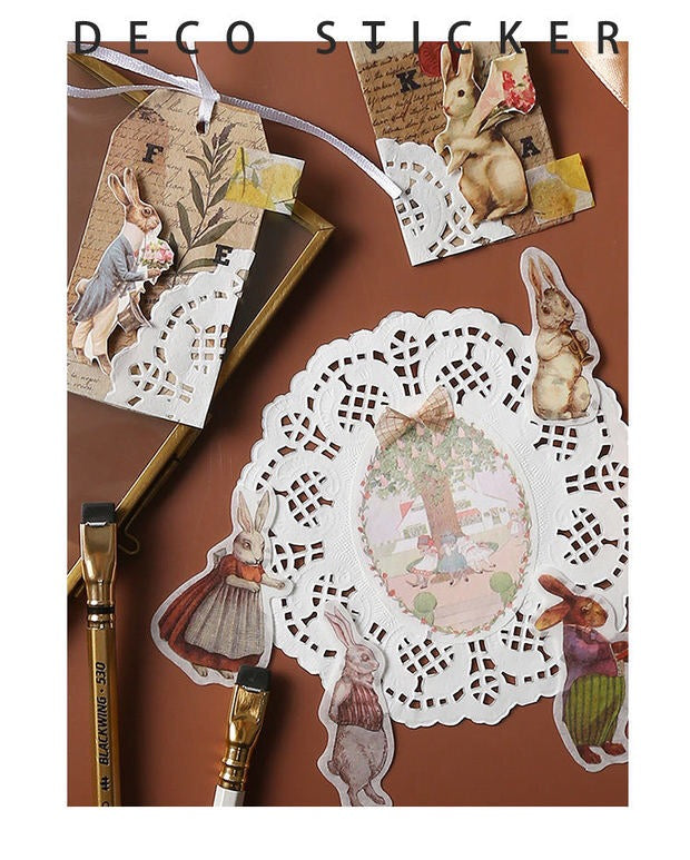 Pegatinas washi con la historia de la infancia (40 piezas) 