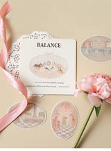 Pegatinas washi con la historia de la infancia (40 piezas) 