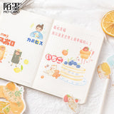 Pegatinas washi flake deliciosas 
