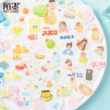 Pegatinas washi flake deliciosas 