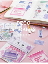 Pegatinas washi flake para adolescentes