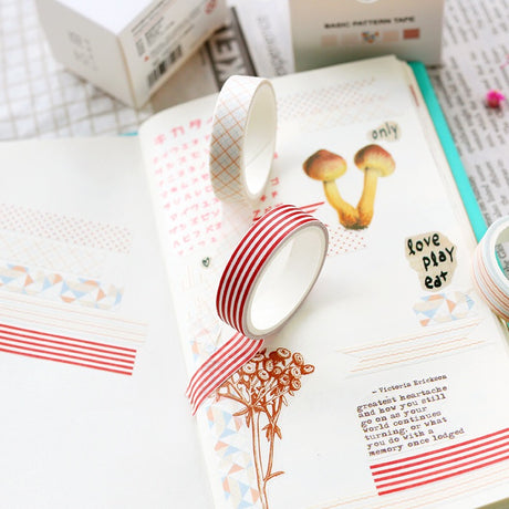 Dusk Pattern Washi Tape Set